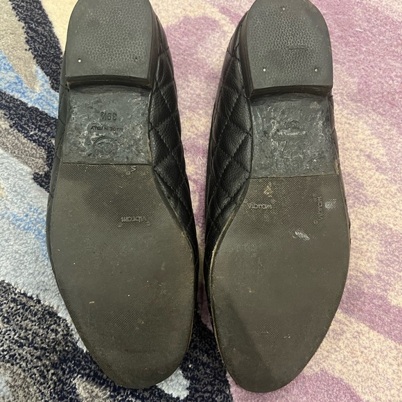 CHANEL black flats 39.5 - Picture 4 of 5